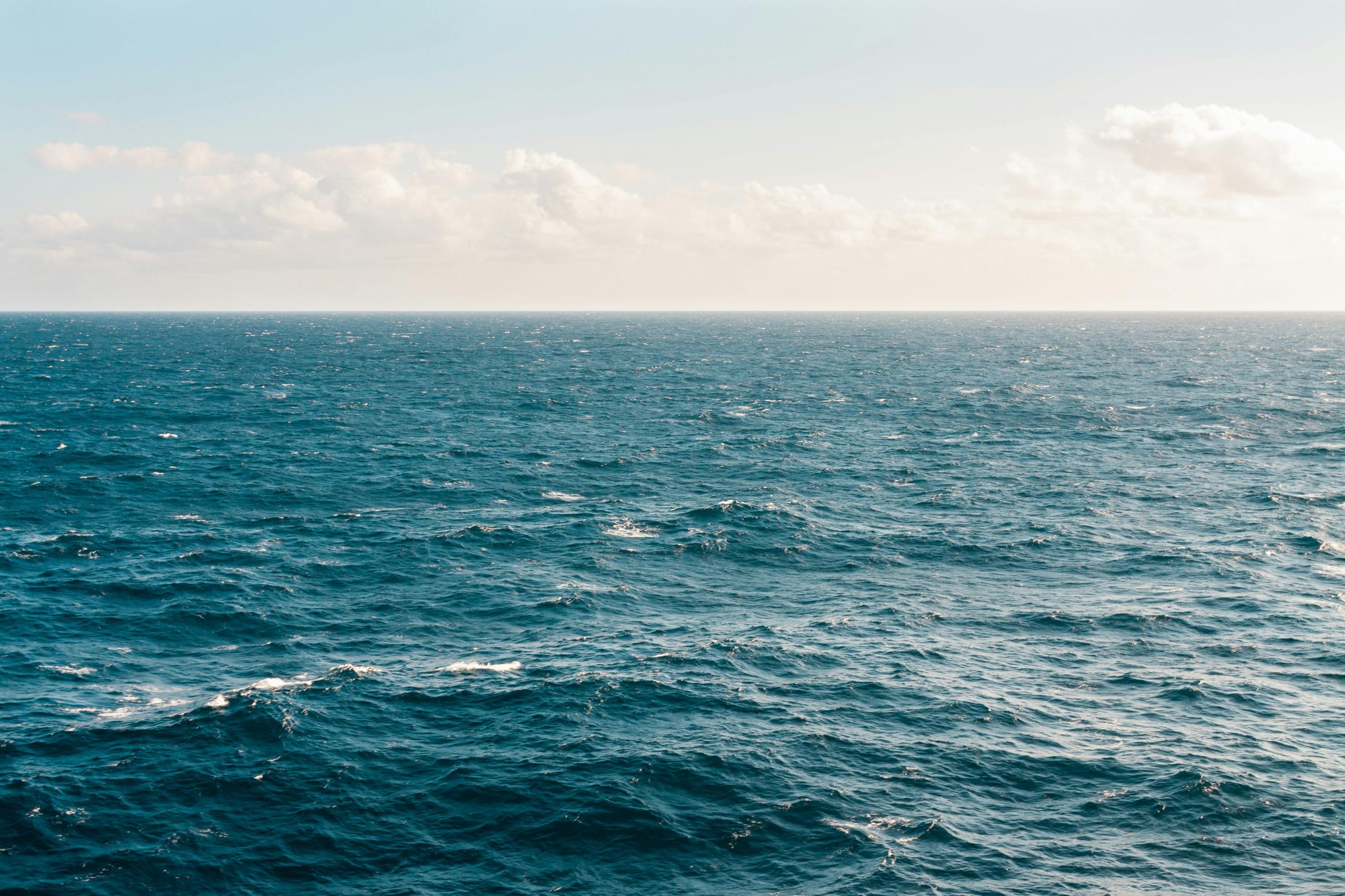 Offenes, weites Meer